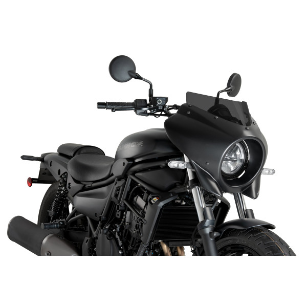 Puig Puig mirage sport screen | gloss black/dark smoke | kawasaki eliminator 500 2024>current